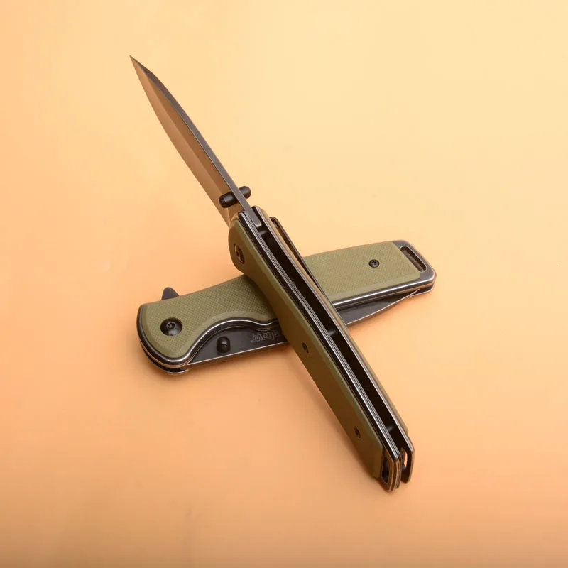 Складной Карманный Походный нож K 1329 8cr13 лезвие G10 ручка охотничьи Тактические