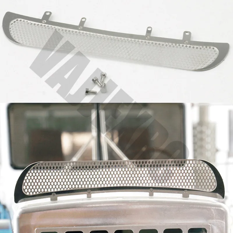 

Metal Hood Trim Cover for Remote Control Tamiya 1/14 King Hauler Globe Line 56344