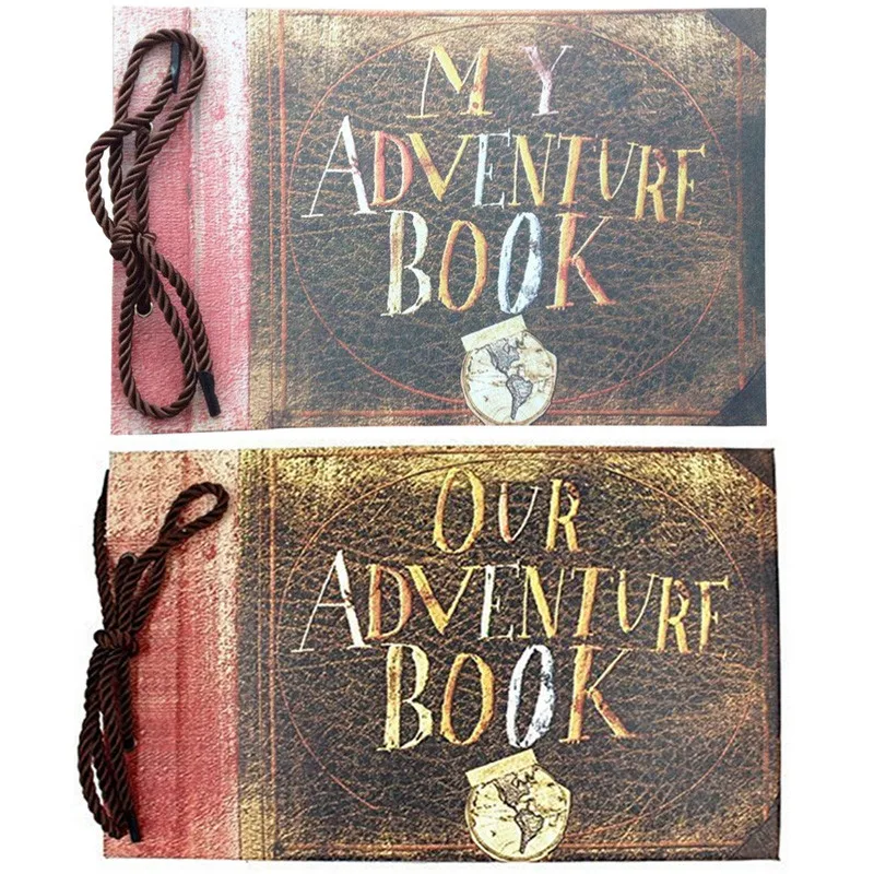 Ретро фотоальбом DIY необычный ручной работы Альбом для юбилея свадебный альбом