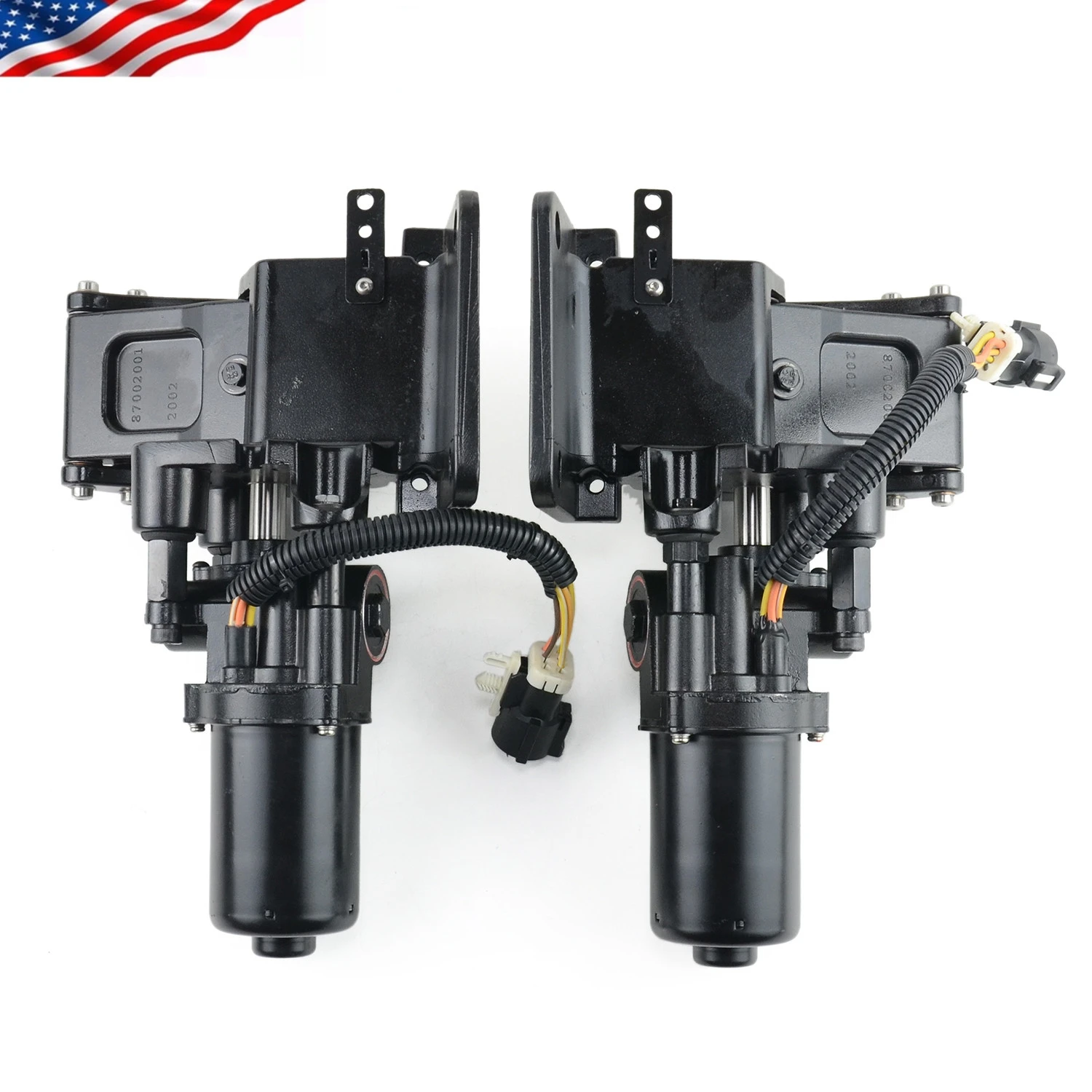 

AP03 Pair Front Power Running Board Motor & Bracket For Ford Expedition Lincoln Navigator 5.4L 747-900,9L7Z16A507A,9L7Z16A506A