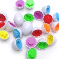 pretend puzzle smart eggs baby kid egg learning puzzles 6421pc egg education learning toys mixed shape wise for children