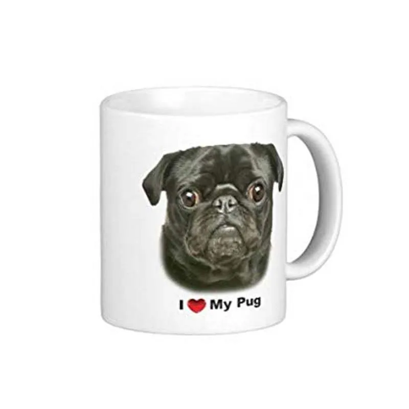 

ILove My Pug Coffee Mug, Festival gifts for dog-loving friends