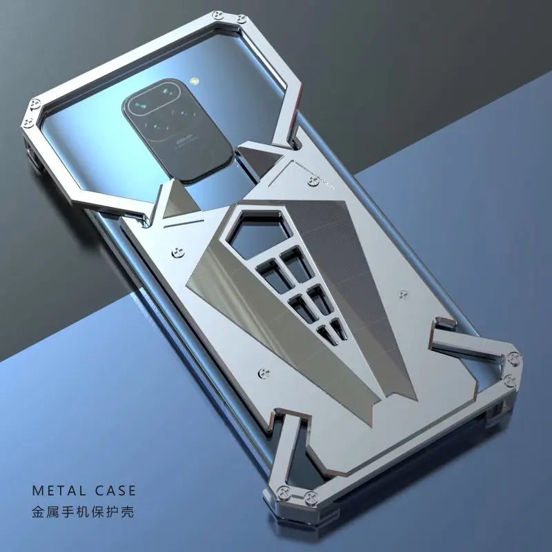 Металлический алюминиевый грязеотталкивающий противоударный чехол для Xiaomi Redmi