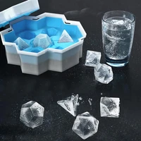 ice cube tray silicone ice cube mold for freezer dice shaped flexible ice cube maker for whiskey cocktail mixed drinks