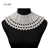 long large pendent pearl necklace maxi women cheap fashion jewelery collares statement f1011 beads chockers