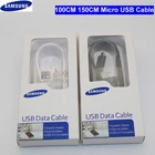 Оригинальный Micro usb кабель для Samsung Galaxy s4 s5 s6 s7 edge Note 4 Note 5 j3 j5 j7 prime, кабель для быстрой зарядки и синхронизации данных redmi 4
