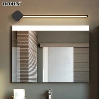 9 17w mirror lights wall lamp led bathroom blackwhite modern makeup dressing bathroom led mirror lamp fixture