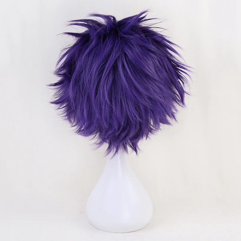 Anime My Hero Academia Cosplay Wigs Hitoshi Shinsou Hair Wig Boku no Synthetic Halloween Party | Тематическая одежда и