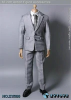 zytoys zy5038 16 scale male grey suit clothes set fit 12 ph ht action figure best sell