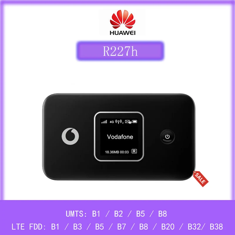 Разблокированный Мобильный Wi-Fi роутер Vodafone R227h huawei R227 аналогичный E5785 Cat6