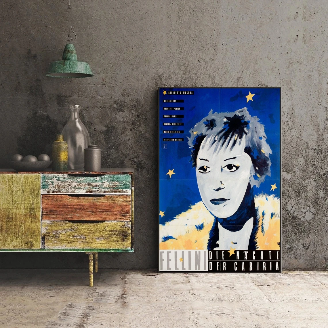 Плакат по мотивам фильма ночи кабирии R1979 классический винтажный Ретро-плакат на