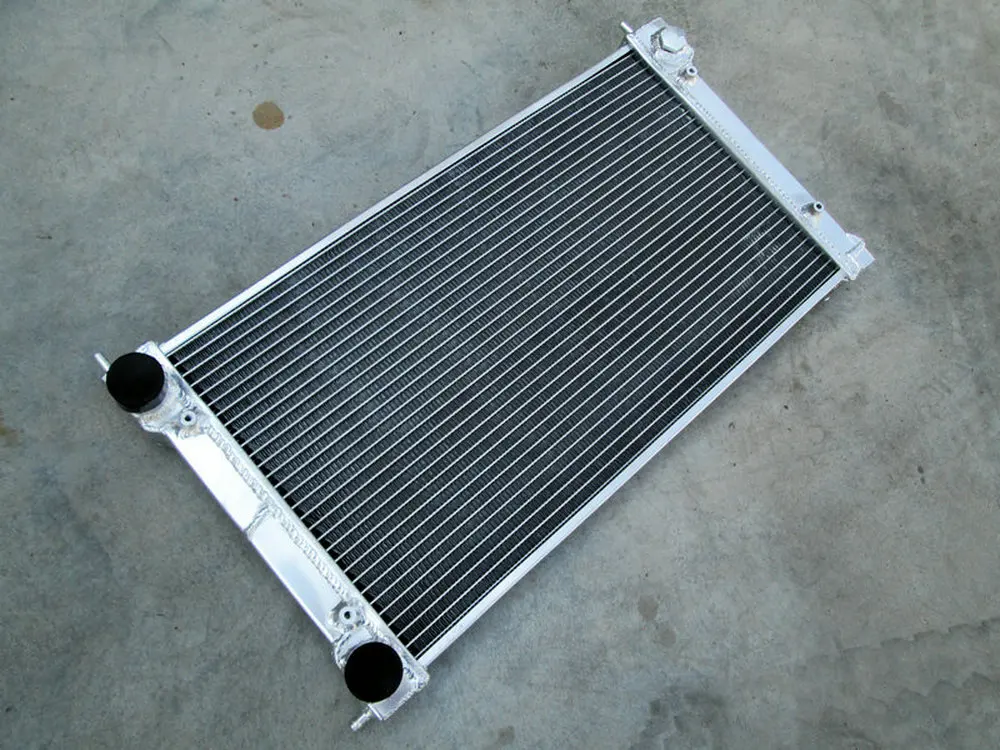 Горячая Распродажа радиатор из алюминиевого сплава &amp Fan * 2 для VW GOLF MK1 MK2 GTI SCIROCCO 1 6