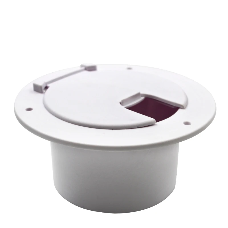 Пластиковый лючок круглый провод отсек Крышка RV проволочный замок