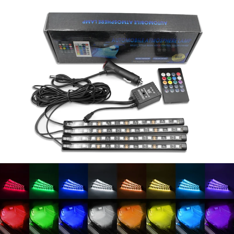 

Светодиодная RGB лента для создания атмосферы с дистанционным голосовым управлением и подключсветодиодный к USB