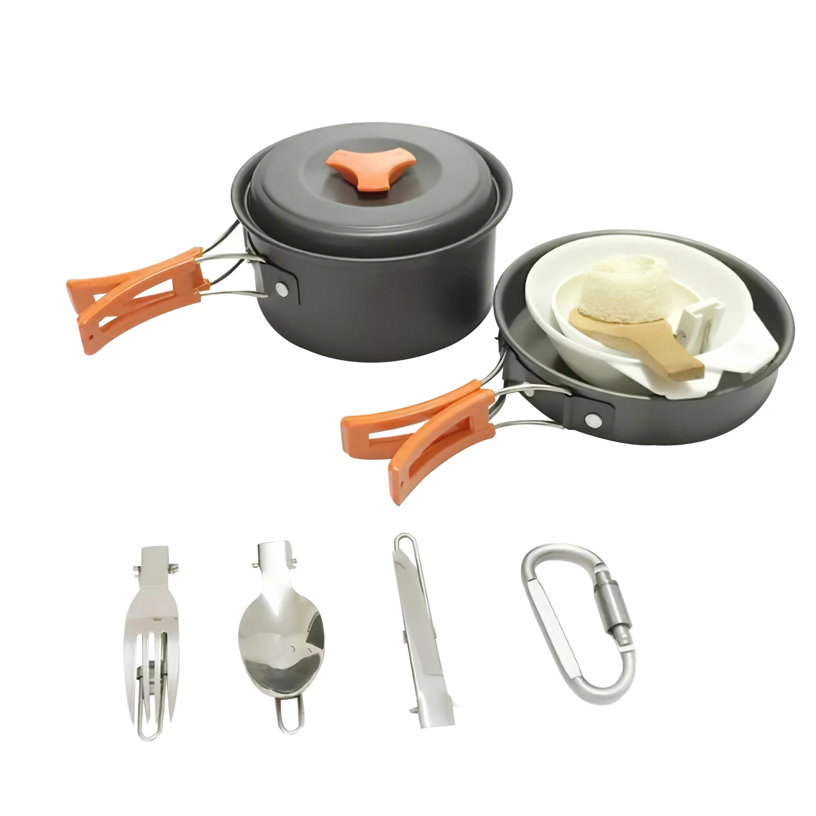 Ульсветильник посуда для кемпинга из алюминиевого сплава уличный чайник