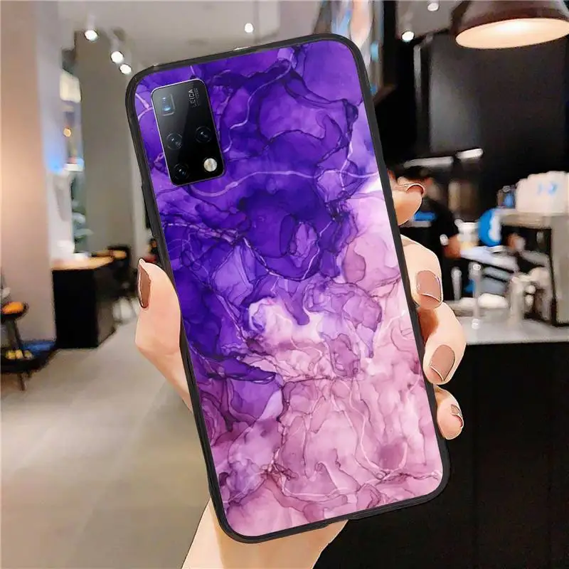 

Alcohol Ink Painting Phone Case for Samsung M20 M21 M21S M30 M30S M31 M31S Prime Cover M51 M10 M11 Fundas Coque Etui