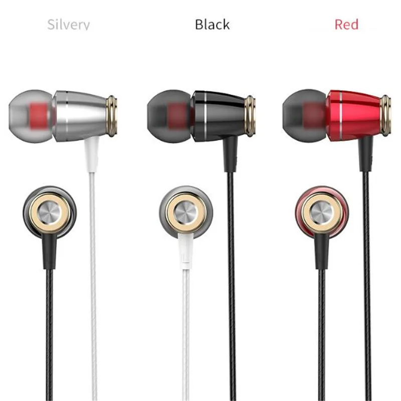 Проводные наушники вкладыши басовая гарнитура 3 5 мм Fone Ouvido Deep Bass стереонаушники с