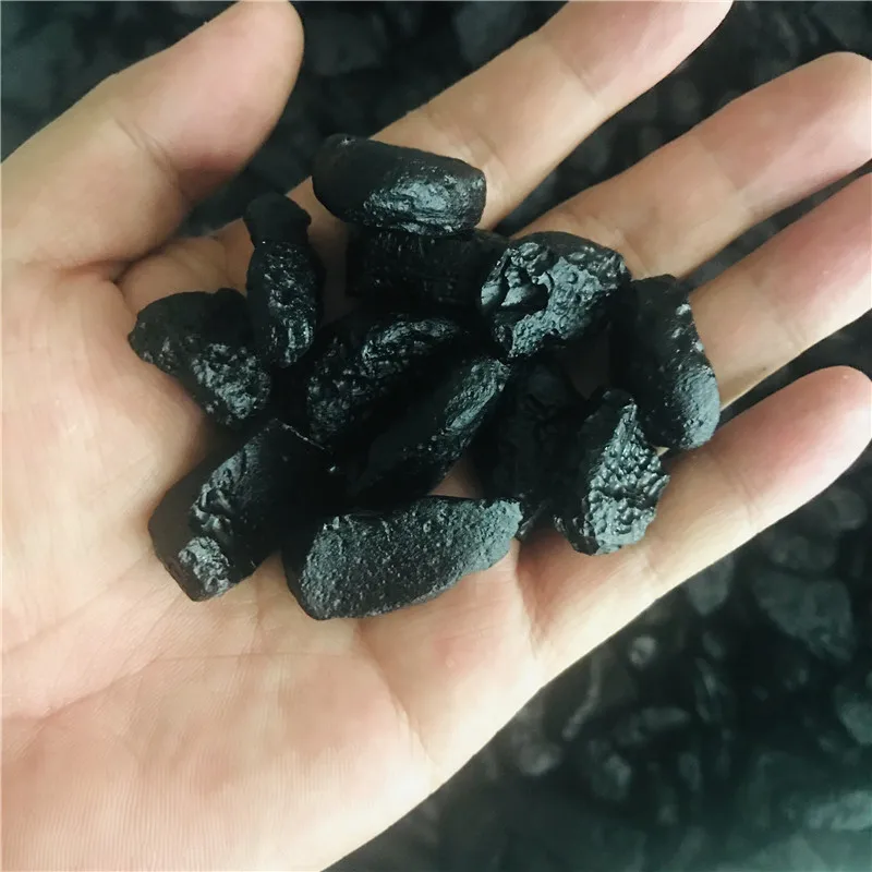 Натуральный афганский кристалл лорд грома чернильный камень основной цвет