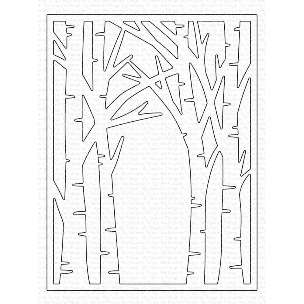 

2021 New Diy Greeting Card Handmade Things Birch Tree Cover Up metal Cutting Dies Scrapbook Diary Decoration Embossing Template
