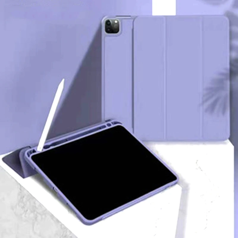 

For IPad 7th 8th Generation Case Smart Cover 10.2 2020 2019 Funda Capa Built-in Pencil Holder IPad Air 4 10.9 Sleeve