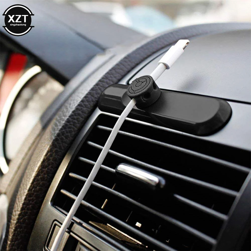 Магнитный Настольный зажим для кабеля аккуратное устройство управления