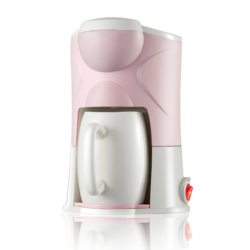 

LQRERIDE Small Coffee Machine Home Automatic Portable Mini Single Cup Coffee Maker