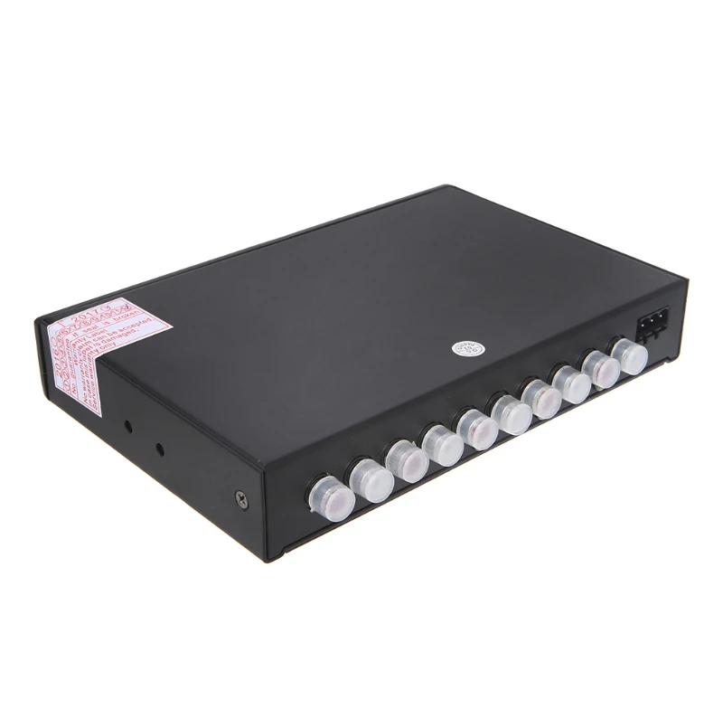 1 шт. автомобильный аудио 7 полосный эквалайзер модифицированный Эквалайзер