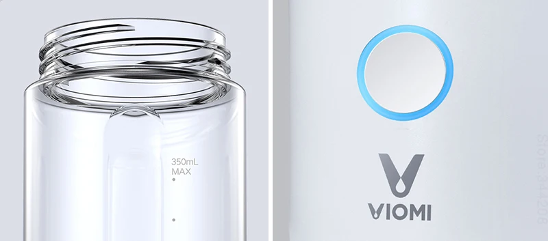 XIAOMI MIJIA VIOMI блендер Электрический кухонный миксер соковыжималка фруктовая чашка маленький портативный мини кухонный комбайн 45 секунд быстрая отжимание сока