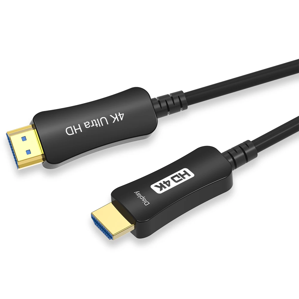 Волоконно оптический кабель высокоскоростной HDMI совместимый 2 0 Поддержка 4K @ 60Hz