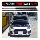 Капот Переднего Капота для Suzuki Swift Swift Sports MK4 2017-2021, газовая стойка, углеродное волокно, пружинный демпфер, амортизатор подъема