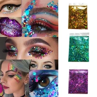 sparkly flakes slices 550g mixed nail glitter sequins manicure nail art decoration hot holographic bodyeyeface glitter