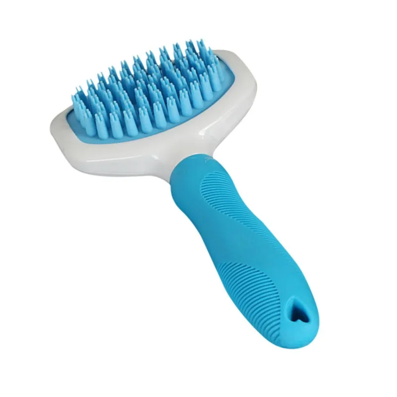 Силиконовая щетка для шерсти собак и кошек купания Чистящая Щетка массажная