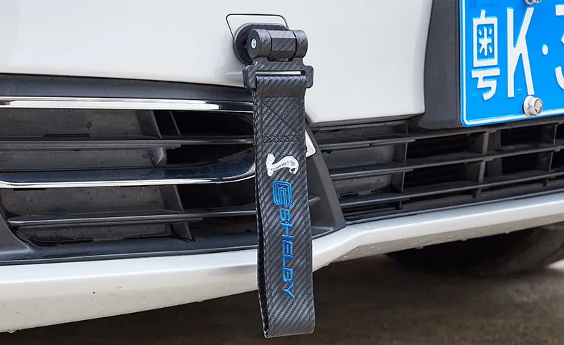 JDM автомобиль Буксир для эмблема mungen ремень для прицепа углеродного волокна стиль ткань бамперы клей стикер для Honda civic accord gk5 аксессуары
