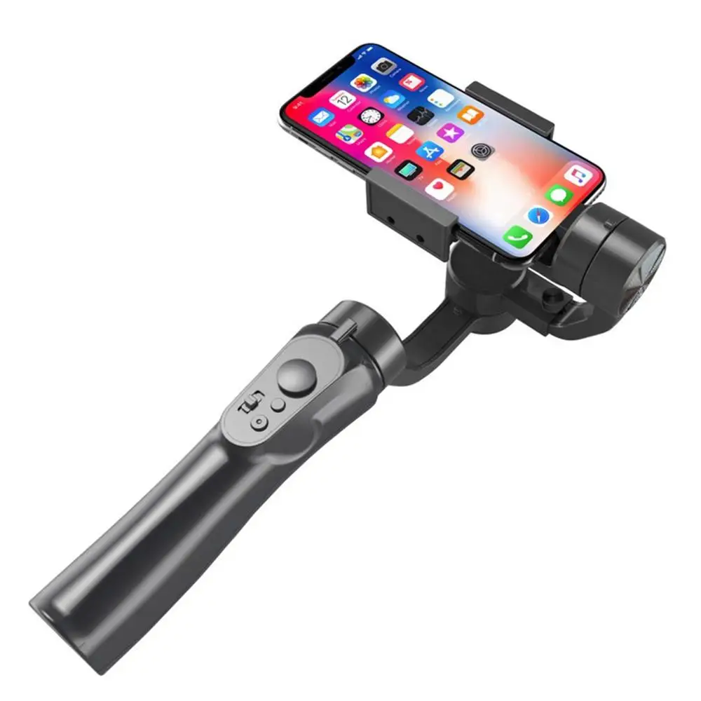 H4 3-Axis Handheld Gimbal Stabilizer with Clip Holder for iPhone XS XR X 8Plus 8 7P 7 Samsung &amp Action Camera | Электроника