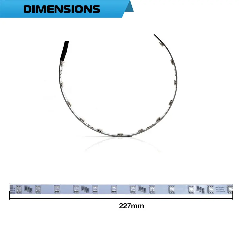 Универсальный 360 градусов RGB приложение управления злые глаза многоцветный Halo