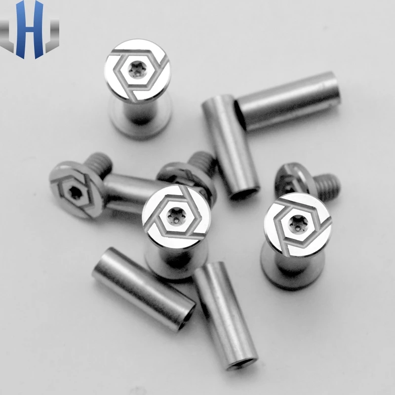 DIY инструмент делая винты хвостовик пара запирая заклепки нержавеющая сталь ножи