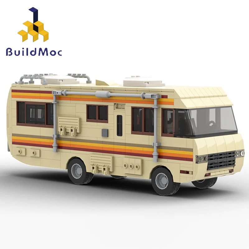 BuildMOC классический американский театр сериал во все тяжкие Уолтер Уайт рабочий