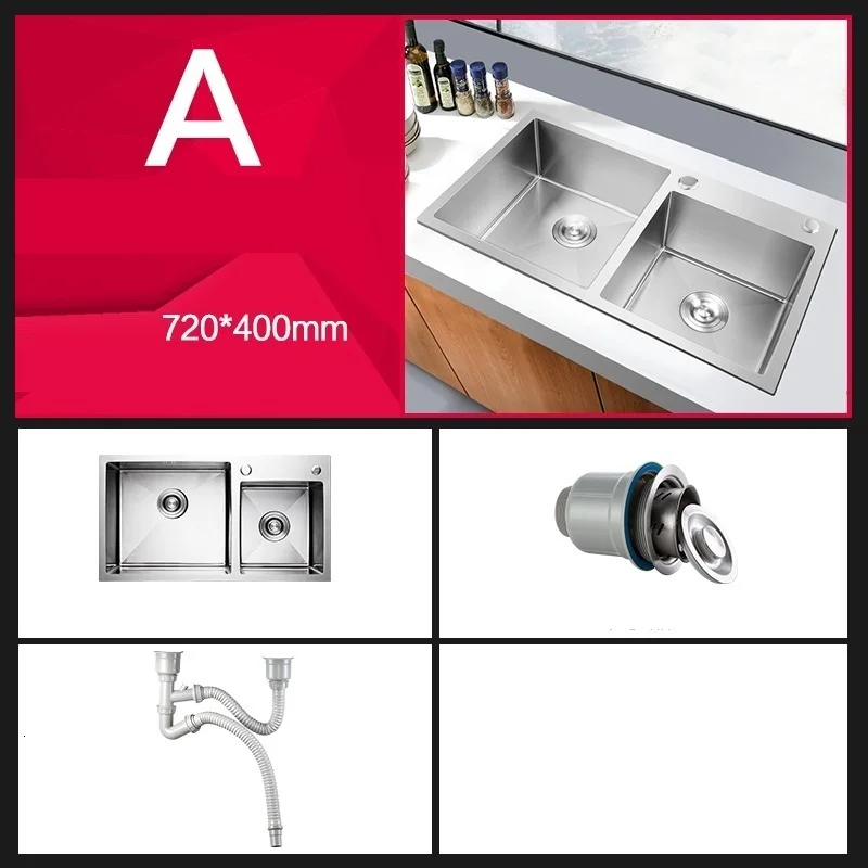 Acero Spoelbak Cuba Para Inox Evier Inoxidable Lavello Cucina Kitchen Lavabo Fregadero De Cocina Pia Cozinha Dishwash Sink | Обустройство