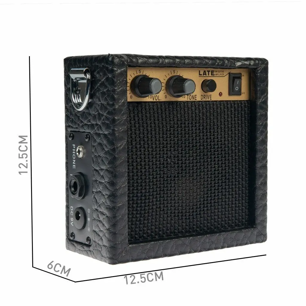 3W Electric Guitar Amp Amplifier Speaker Volume Tone Control Protable Mini Audio Bass | Спорт и развлечения