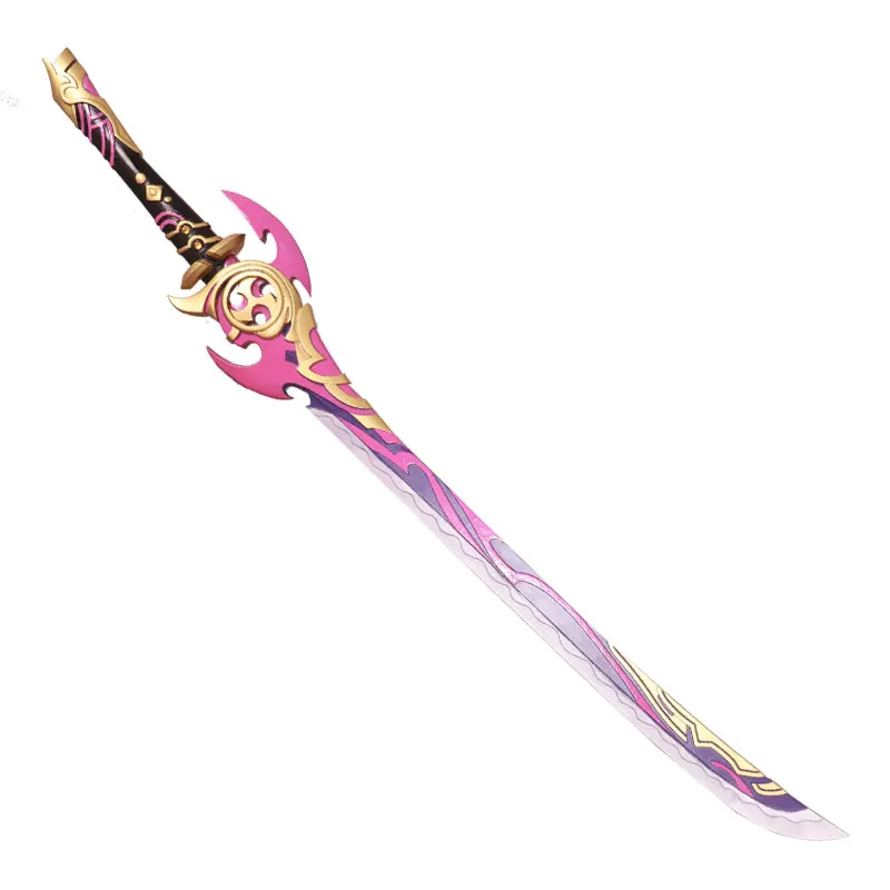 

Game Genshin Impact Baal Raiden Shogun Mistsplitter Reforged Sword Cosplay Prop Accessories Prop Weapon for Halloween