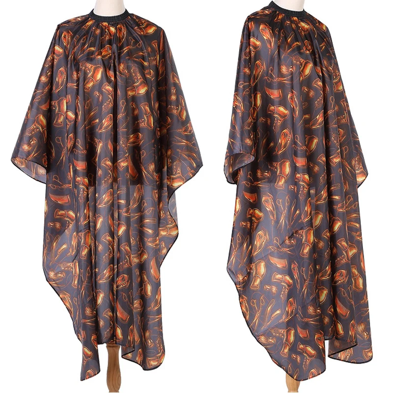 Модная шаль для парикмахерской Золотая тканевая ткань домашней стрижки мягкая и