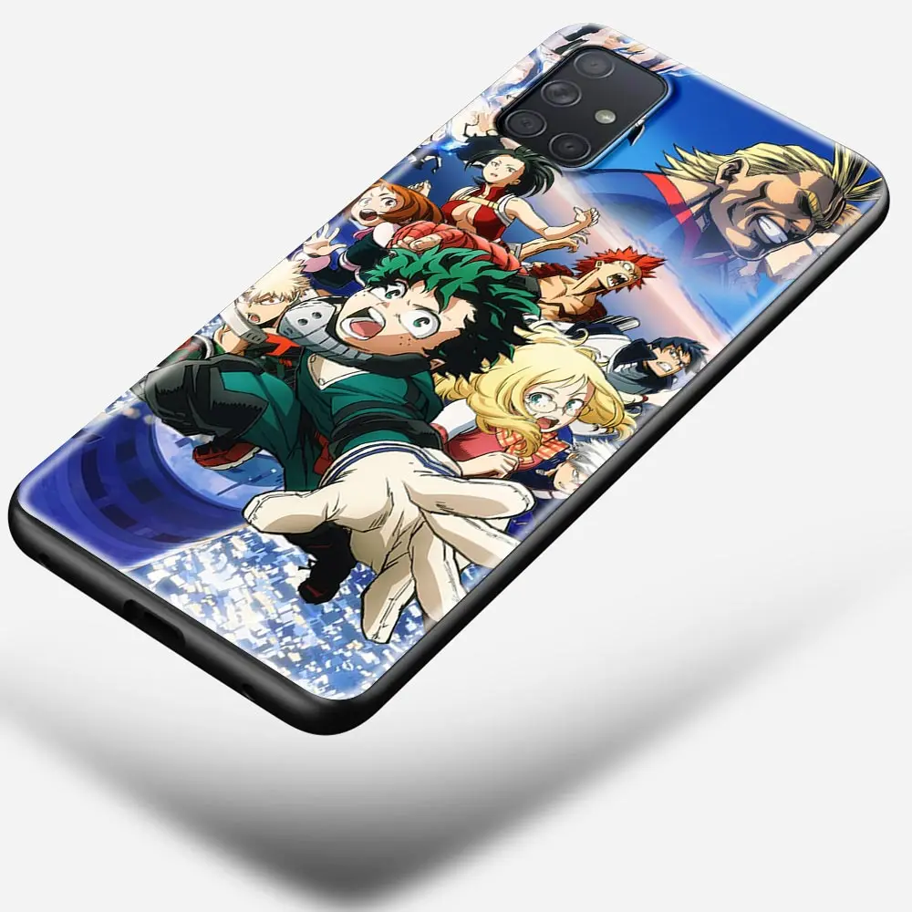 

Case for Samsung Galaxy A50 A51 A70 A71 A10 A20 A30 A40 A11 A21s A31 A41 TPU Soft Cover My Hero Academia Phone Cases