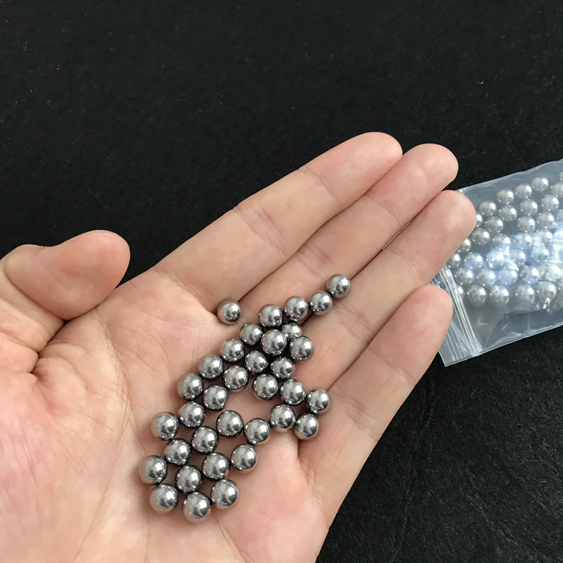 

200pcs/Lot 7mm Slingshot Hitting Catapult Steel Balls Ammo Accessories Slingshot Hunting High-carbon Steel Slingshot Ball