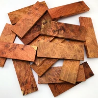 burmese rosewood gall wood dendrite sheet knife handle material 1240 8cm 2pcs