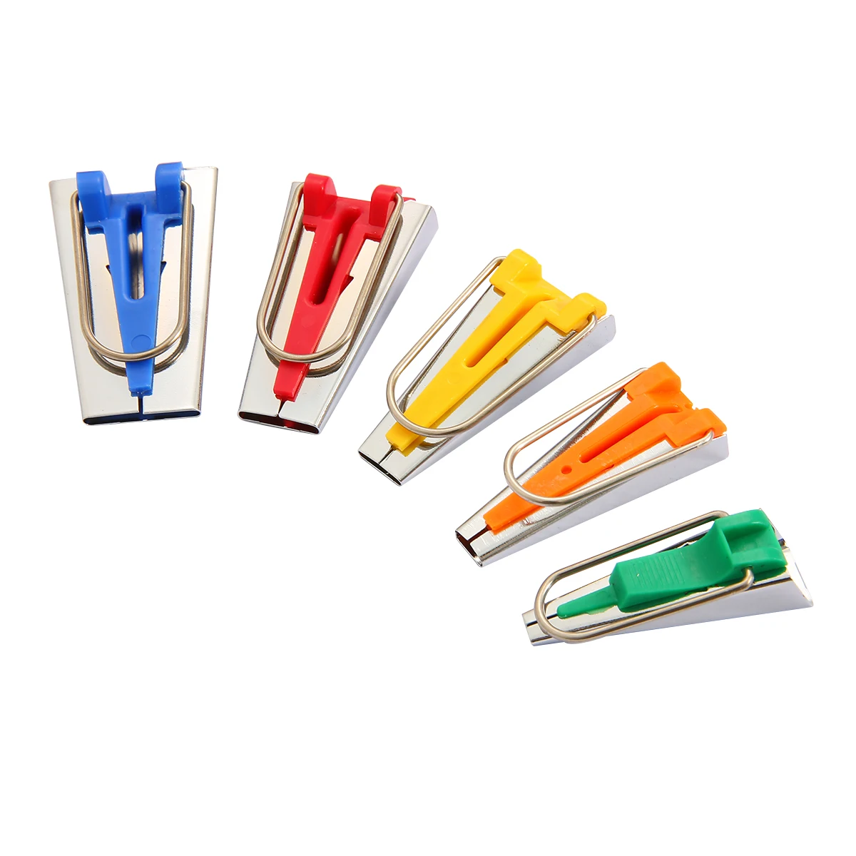5 sizes Sewing Accessories Bias Tape Makers - size 25mm 18mm 12mm 9mm 6mm Quilting Hemming Tools | Дом и сад