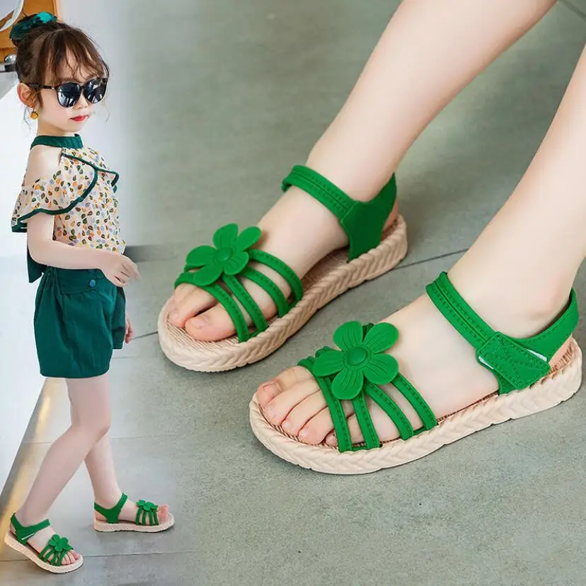 2020 summer girls shoes soft toddler baby Non-slip sandals orthopedic sport beach children outwear ABZ |