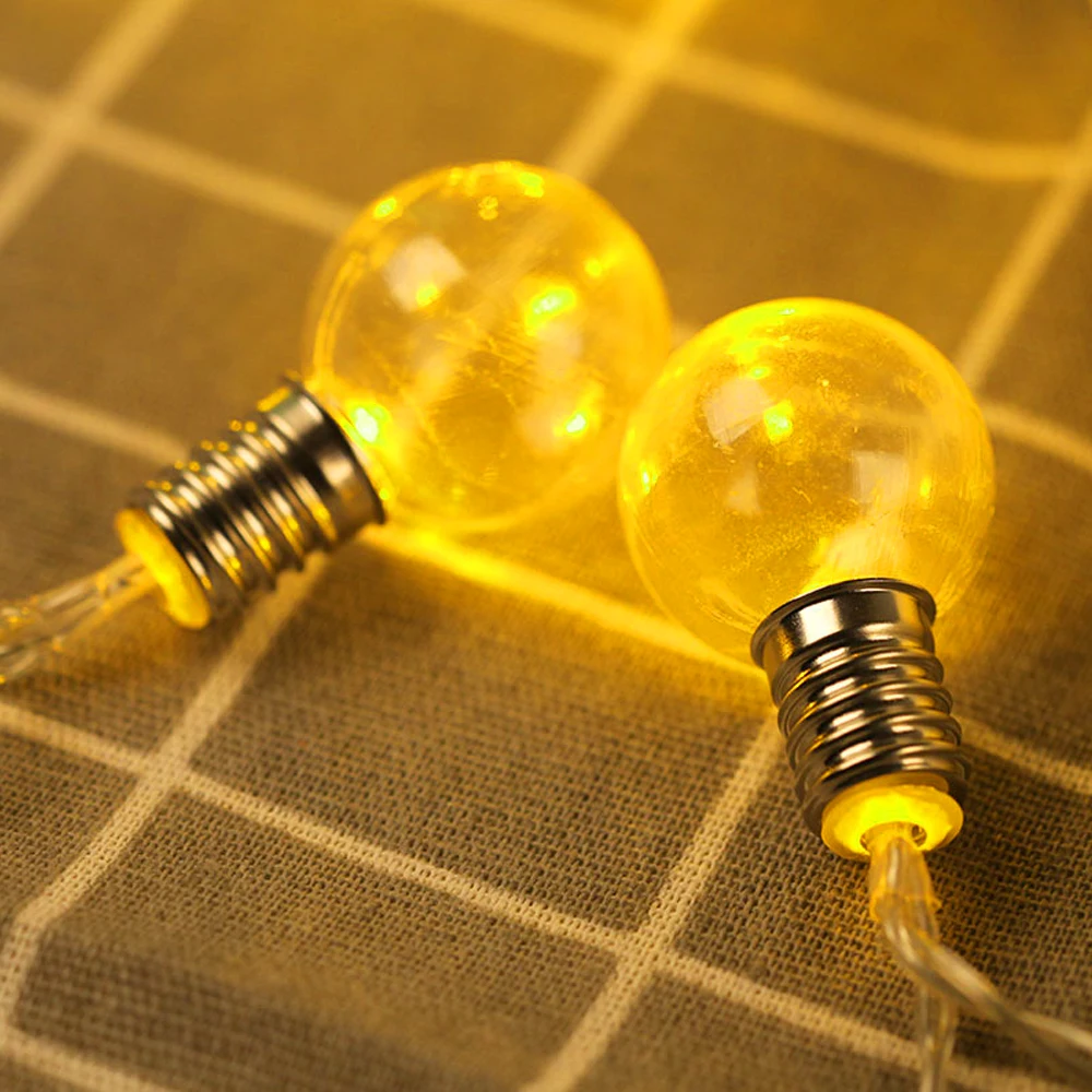 10/20 светодиодный садовый солнечный светильник прозрачные светодиодные лампы