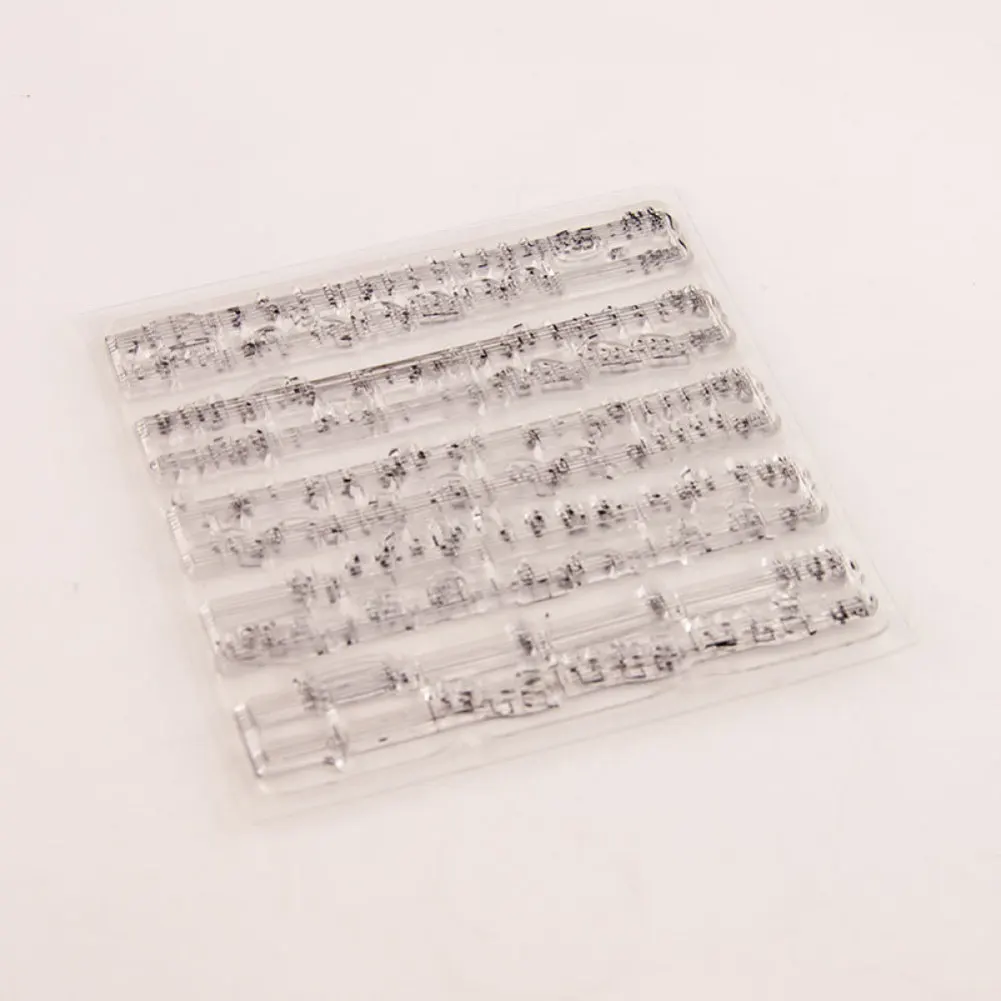 Новинка 2020 года. Прозрачный резиновый фон для скрапбукинга. Рождественские