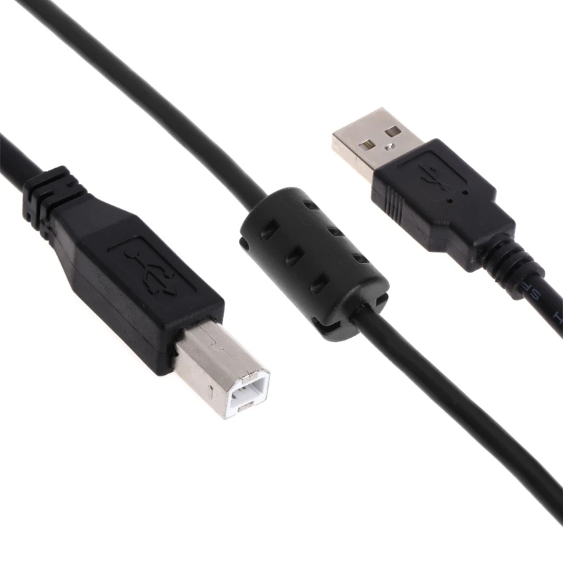 2 м USB 0 удлинительный кабель для принтера с черным разъемом A на B Male M/M 200 см| |