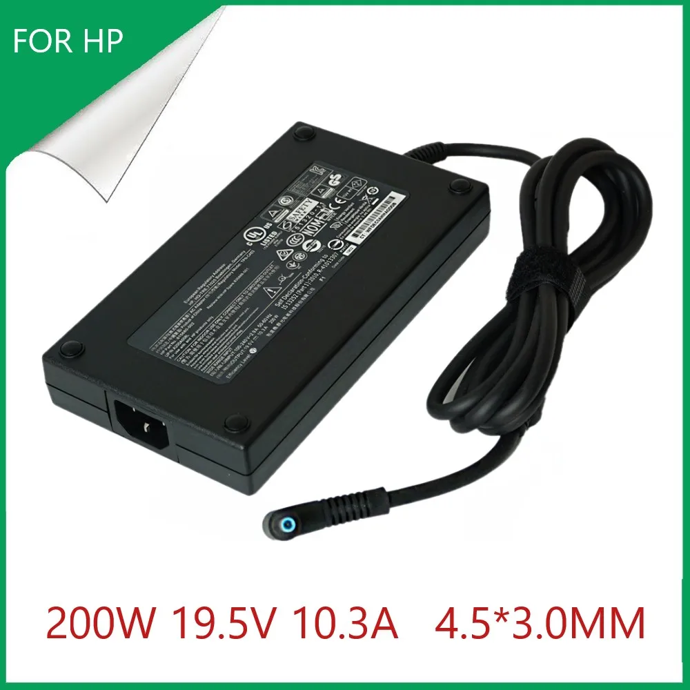 19 5 V 10.3A 200W ac адаптер питания зарядное устройство для ноутбука HP ультра тонкий 15